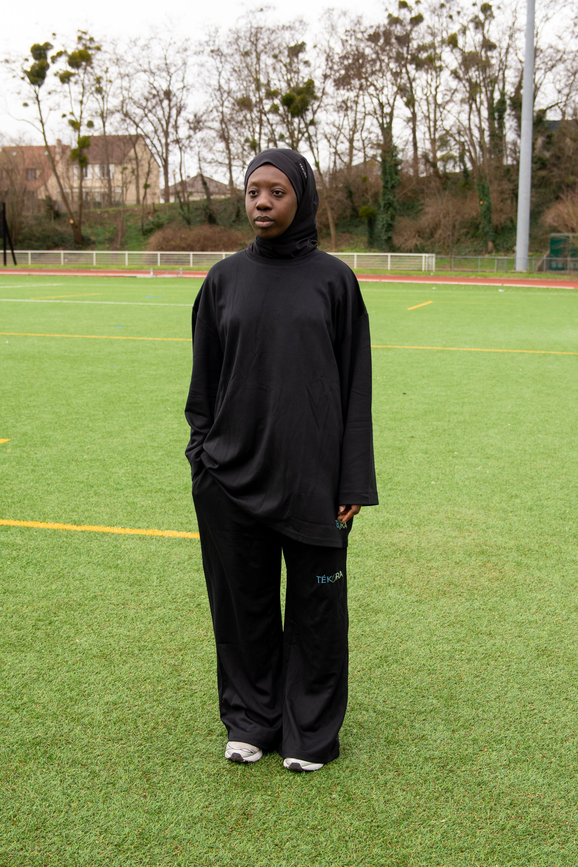 Ensemble oversize coton